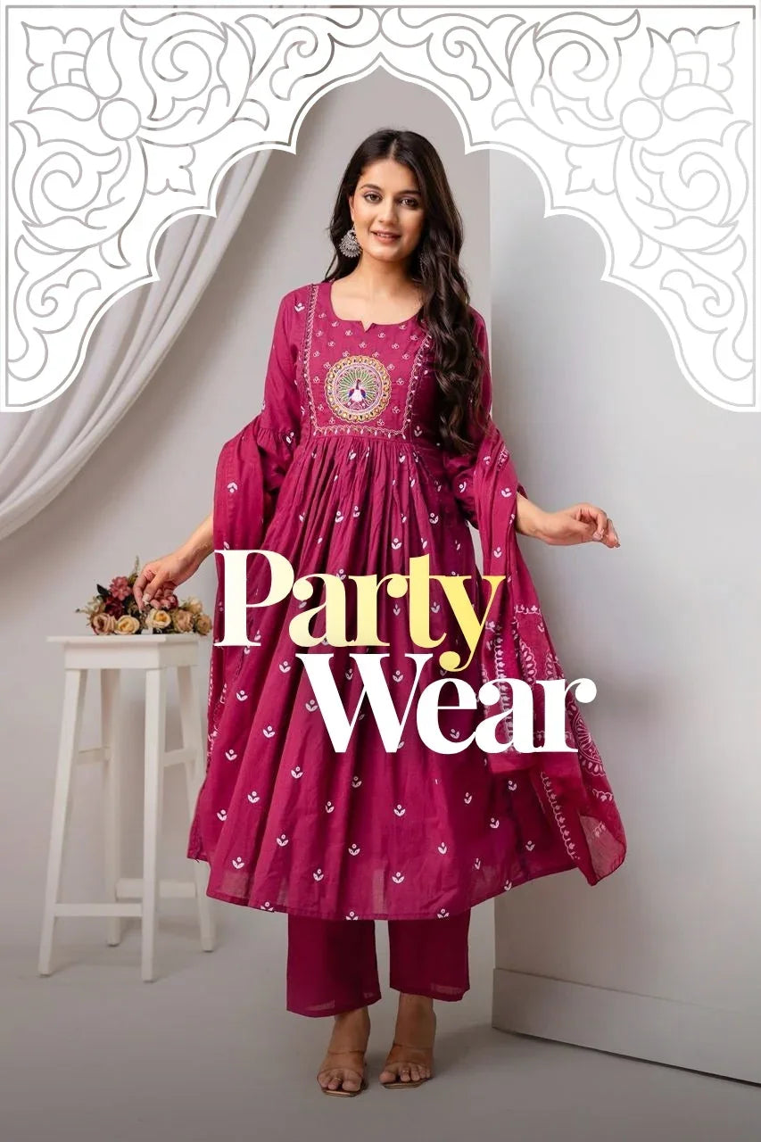 party wear kurti