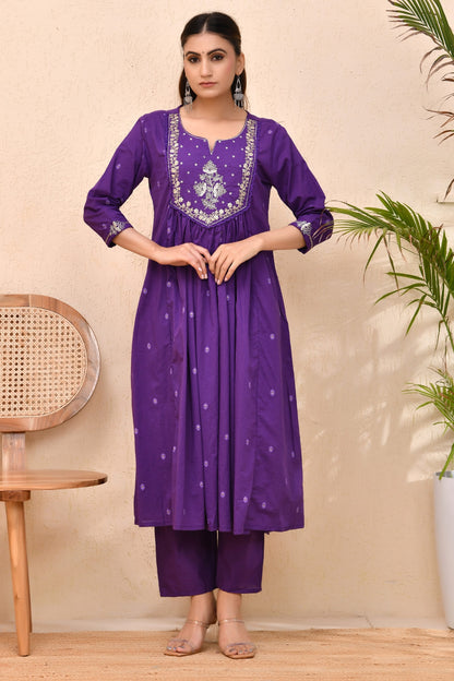 kurta embroidery work